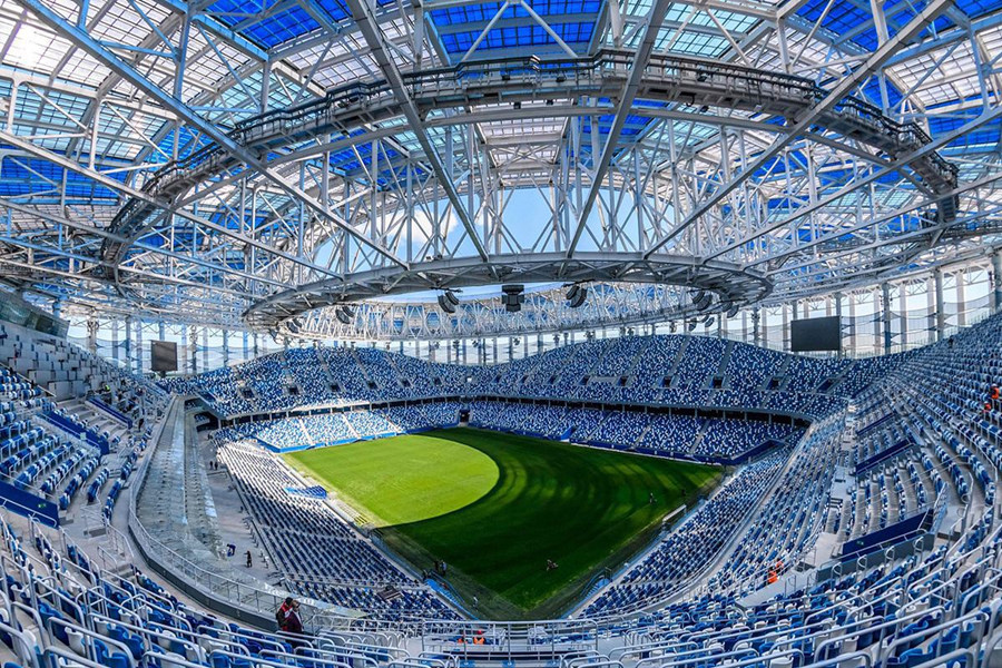 郏县篮球场网架案例